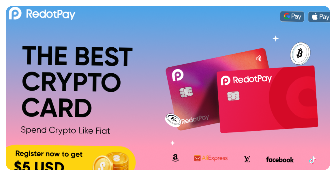 firstRedotPay depositfrom Coinbase