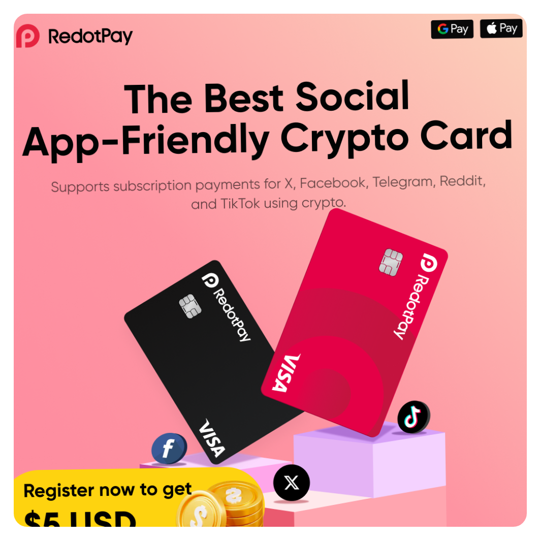 How to Apply for a RedotPay Card and Deposit USDT from Coinbase